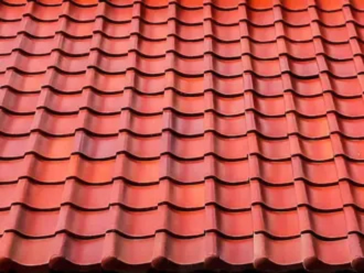 オレンジ色の瓦